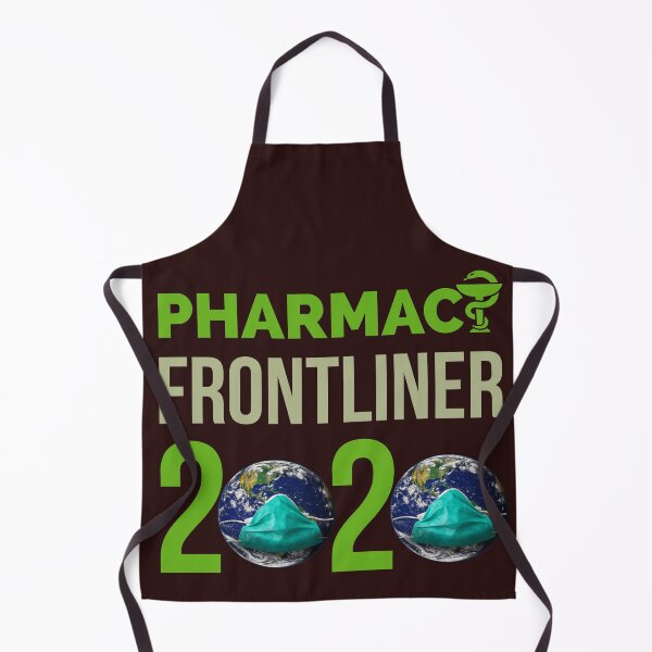 Item preview, pharmacy, frontliner, 2020, globe with mask designed and sold by doctors-apparel.