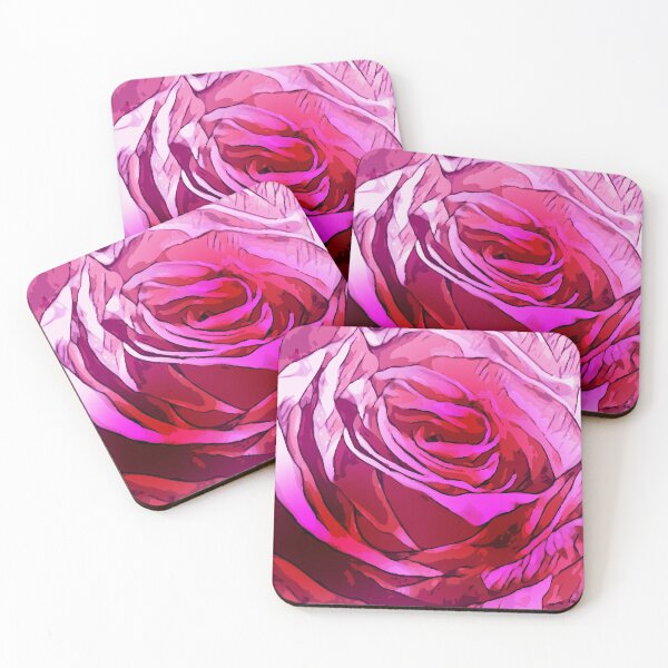 Item preview, Pink Rose Art designed and sold by Elenia Design.