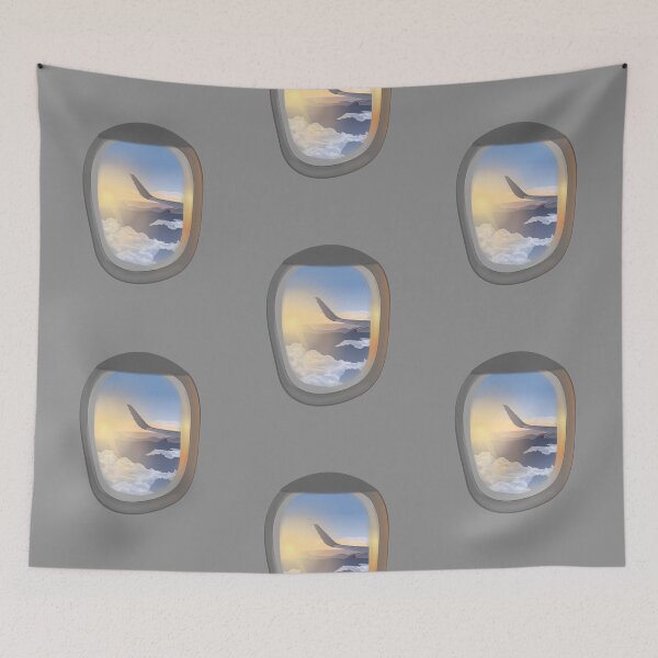Item preview, Airplane Window Sunrise designed and sold by simonescha.