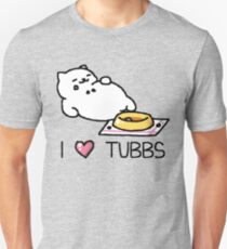 Camiseta unisex Neko Atsume - I Heart Tubbs