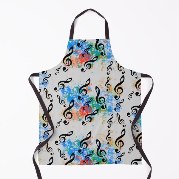 Item preview, Paint giclées and treble clefs designed and sold by BV-creas.