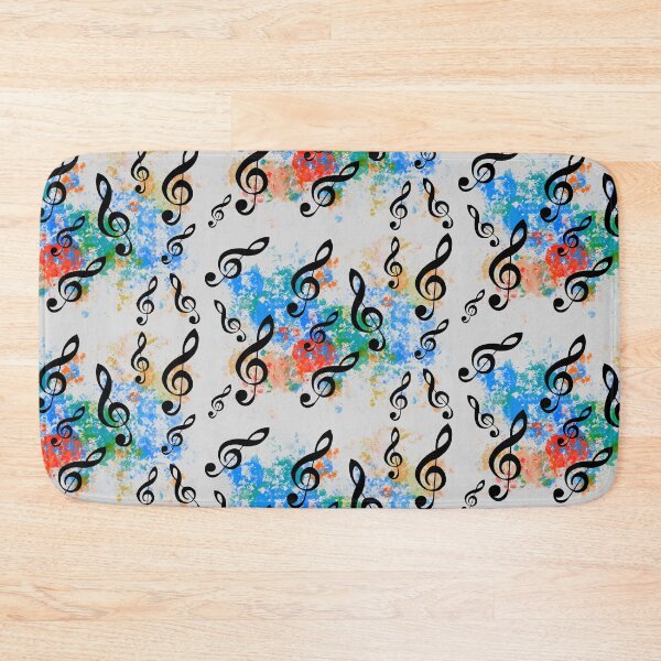 Item preview, Paint giclées and treble clefs designed and sold by BV-creas.
