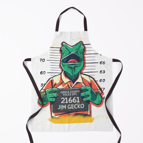 Item preview, Lizard has to be behind bars designed and sold by Jannisdesign.