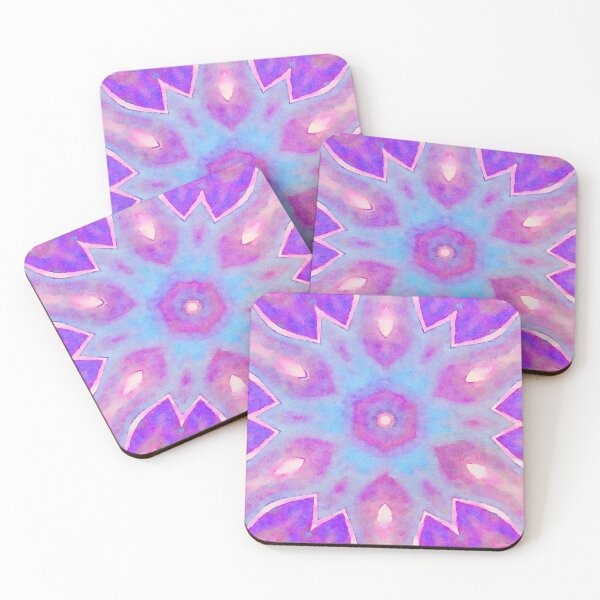Item preview, Purple Energy Abstract Watercolor Pattern Painting designed and sold by DebiPhillips.