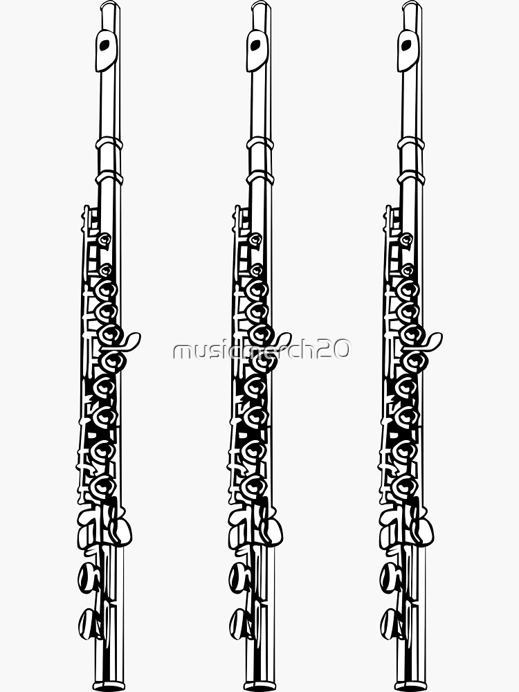 "Flutes!" Sticker for Sale by priyaord Redbubble