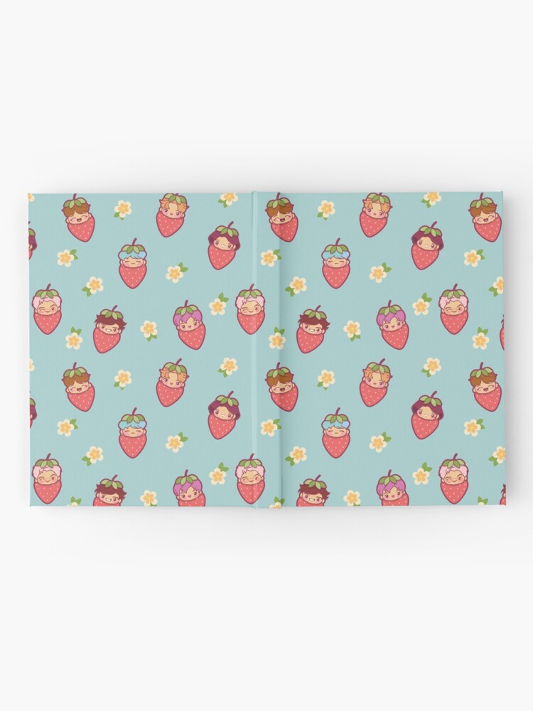Alternate view of BTS Strawberry Patch ~Journals & Notebooks~ Hardcover Journal