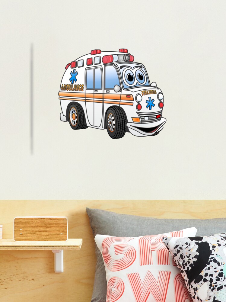 CUTE VEHICLES FELT STICKERS Car Truck Ambulence Sticker Sheet Raised Fuzzy  Craft - Helia Beer Co