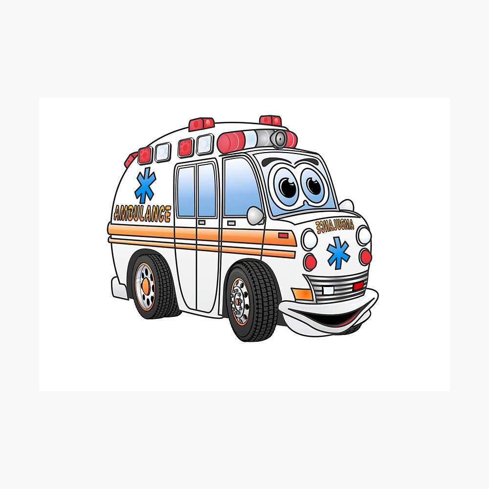 Cartoon Ambulance Cartoon Ambulance