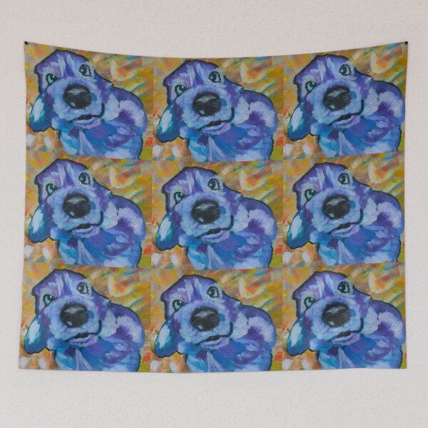 Item preview, Cocker Spaniel Dog Colourful Painting designed and sold by AMSonArt.