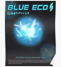 Blue Eco Poster