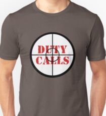 Duty calls Slim Fit T-Shirt