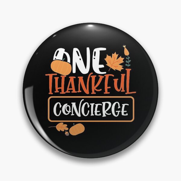 Aperçu de l'œuvre Concierges Thanksgiving Gift Un cadeau de conciergerie reconnaissant créée et vendue par Maljonic.