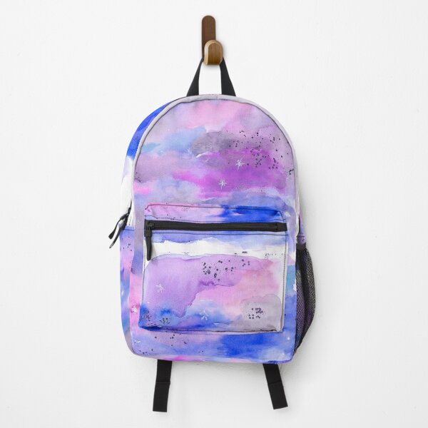 Item preview, pink, purple and blue watercolor swirl designed and sold by thewayitshine.