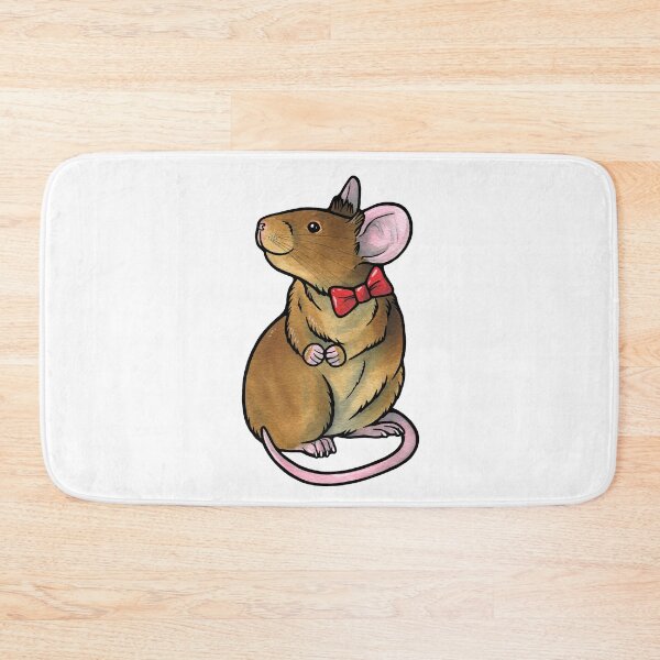 Item preview, Pet mouse with bow designed and sold by animalartbyjess.