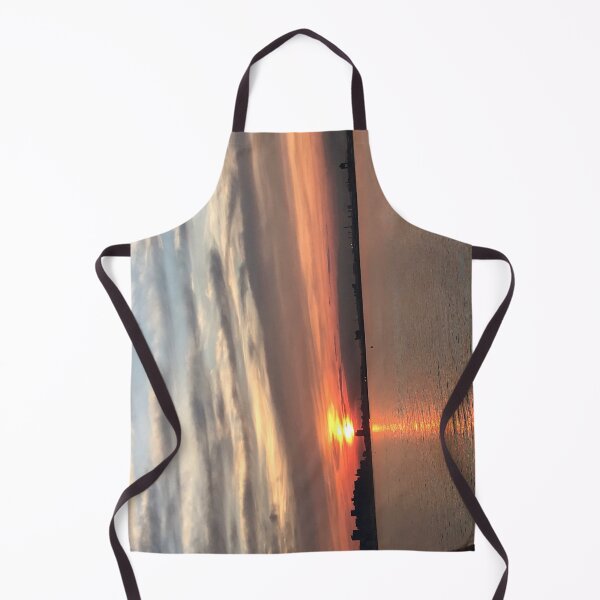 Item preview, Sideways Sunset On The Water With Clouds designed and sold by MaxMMasterson.