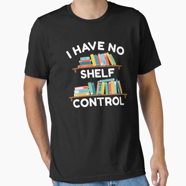 Vista previa del artículo con la obra «No tengo control de estante», diseñado y vendido por LuckyFoxDesigns.