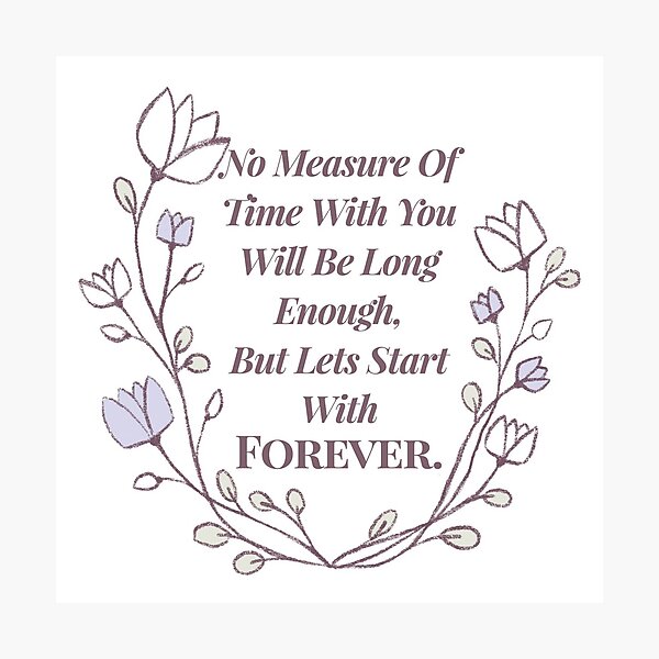 Item preview, Forever. designed and sold by blackpansyalcove.