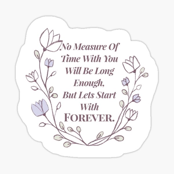 Item preview, Forever. designed and sold by blackpansyalcove.