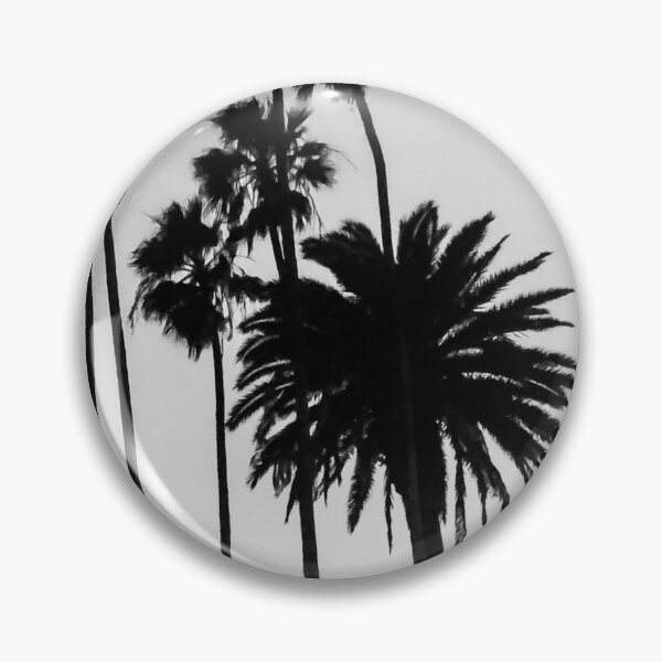 Item preview, Black & White Santa Monica Palm Trees designed and sold by sabsdesigns.