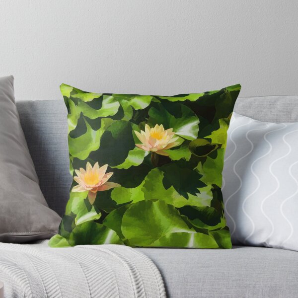 Item preview, Light, Shadow and Color - Waterlily Pad Impression designed and sold by Georgia Mizuleva.