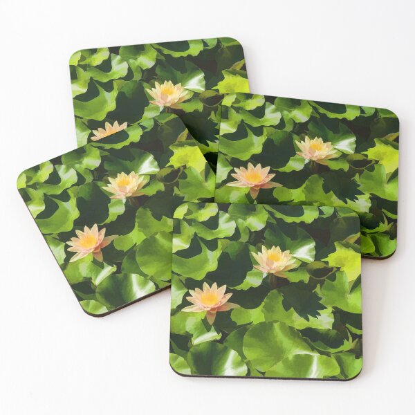 Item preview, Light, Shadow and Color - Waterlily Pad Impression designed and sold by Georgia Mizuleva.