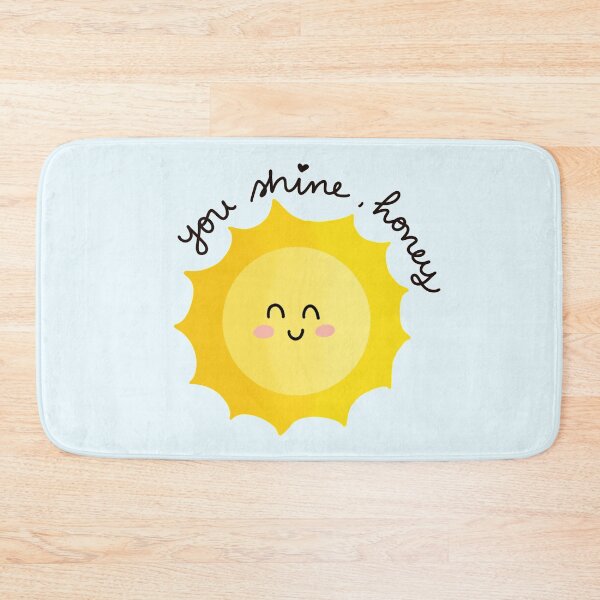 Item preview, You Shine Honey, Sun Quote, Design designed and sold by ravenmandyshop.