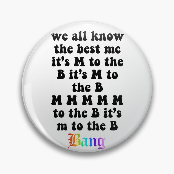 Item preview, m to the b  designed and sold by maybechickentho.