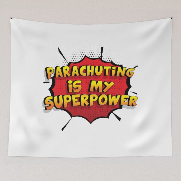 Item preview, Parachuting is my Superpower Funny Design Parachuting Gift designed and sold by Custom365.