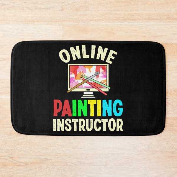 Item preview, Virtual Learning Online Painting Instructor designed and sold by Gold Wings Tees.