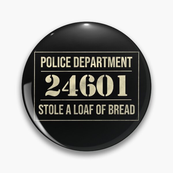Item preview, 24601 Mugshot Plaque Les Miserables on Broadway designed and sold by BroadwayDesignz.