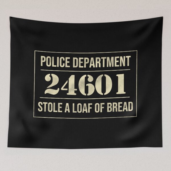 Item preview, 24601 Mugshot Plaque Les Miserables on Broadway designed and sold by BroadwayDesignz.