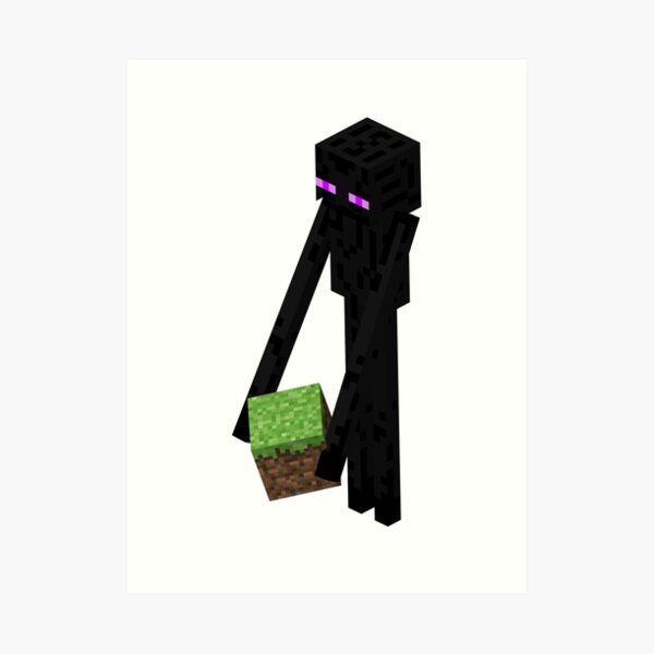 Enderman Art Prints Redbubble - cyangrey shirt sale roblox