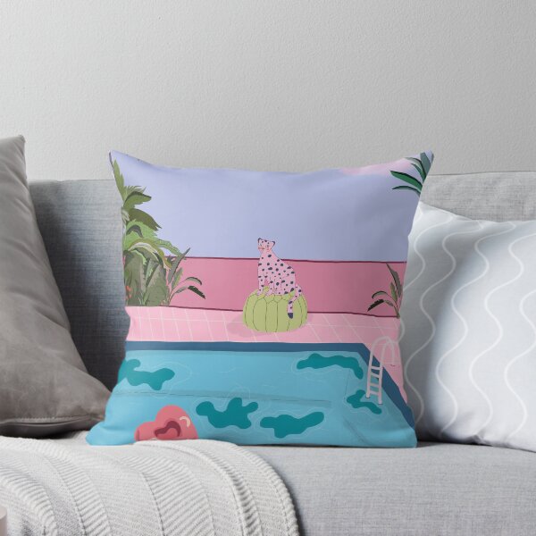 Item preview, Leopard pool side  designed and sold by gglcreative.