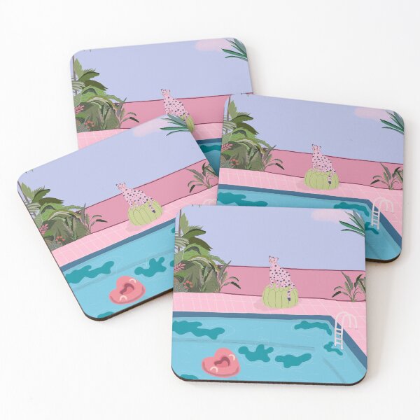 Item preview, Leopard pool side  designed and sold by gglcreative.