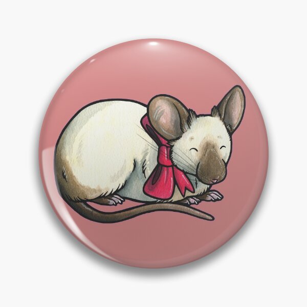 Item preview, Siamese mouse designed and sold by animalartbyjess.