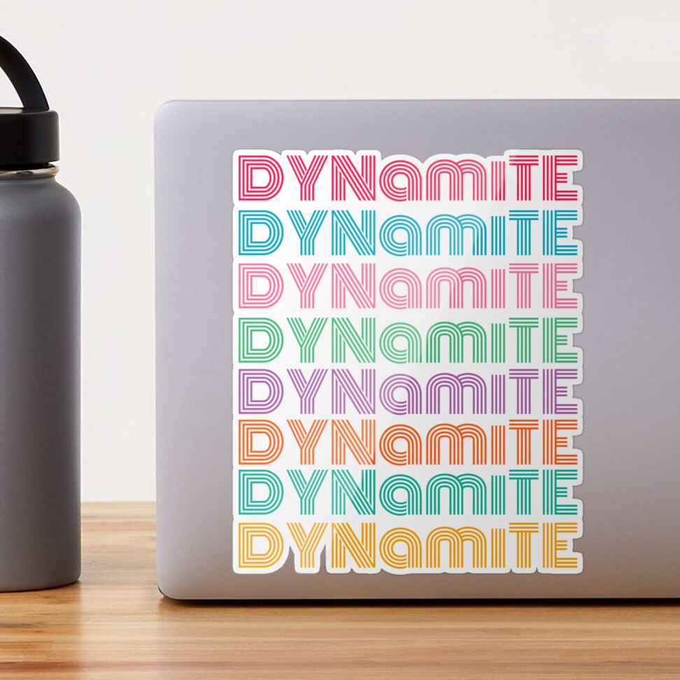 BTS Dynamite Stickers – OneTinyAtelier