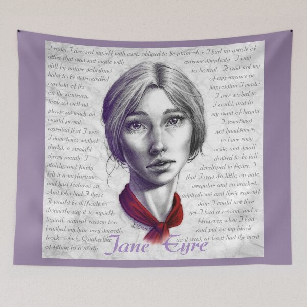 Item preview, A Portrait of Jane Eyre designed and sold by Brina Williamson.