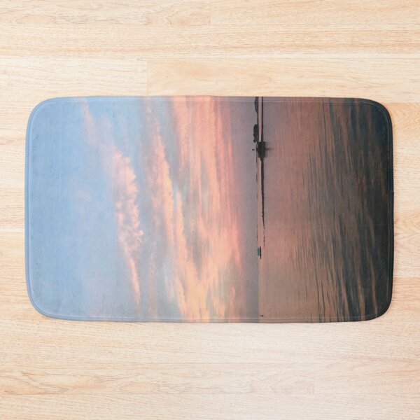 Item preview, Sideways Pink Cloudy Sunset On The Water designed and sold by MaxMMasterson.