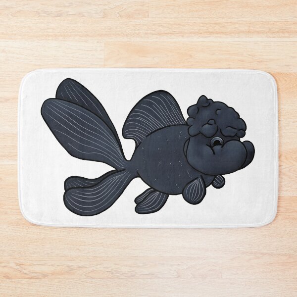 Item preview, Cute Blue Oranda Goldfish designed and sold by GregDorney.
