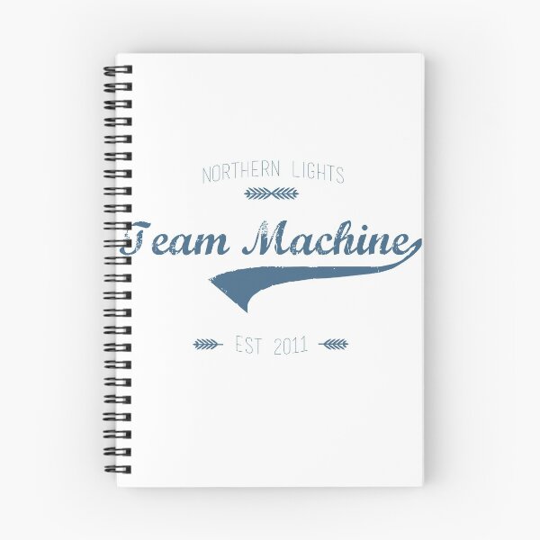 Item preview, Team Machine Blue designed and sold by rainilyahead.
