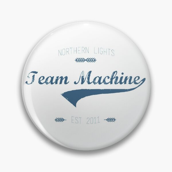 Item preview, Team Machine Blue designed and sold by rainilyahead.