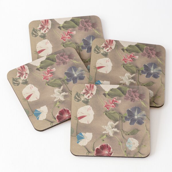 Item preview, Group of morning glories - Colorized Photo - Traditional Japanese Art designed and sold by pbbm.