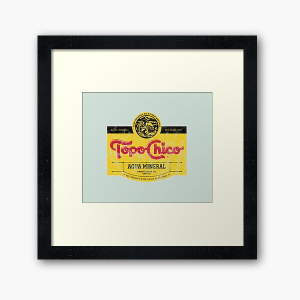 Item preview, Topo Chico agua mineral worn and washed logo (sparkling mineral water) designed and sold by Vela Barrera.