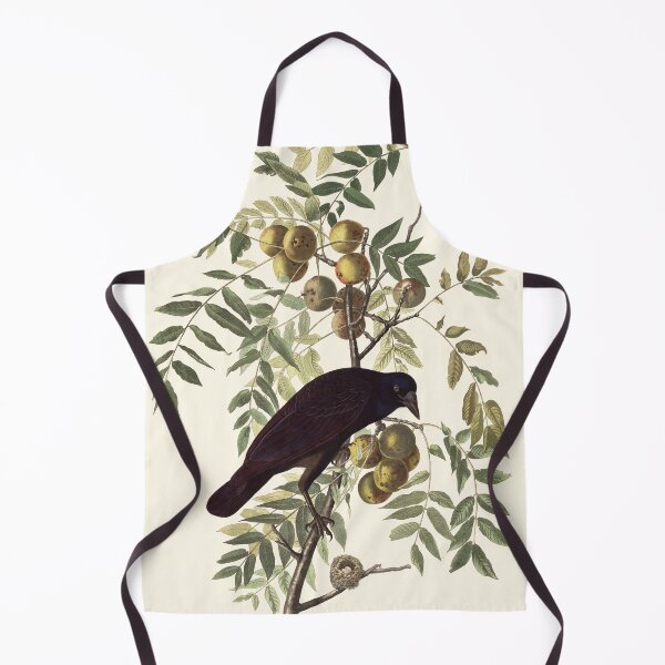 Item preview, Audubon vintage bird plate - American crow designed and sold by Gardenlibrary.