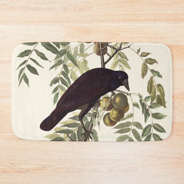 Item preview, Audubon vintage bird plate - American crow designed and sold by Gardenlibrary.