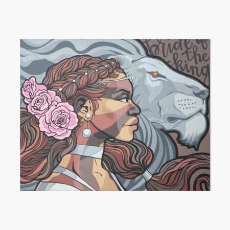 BRIDE OF THE KING Art Board Print