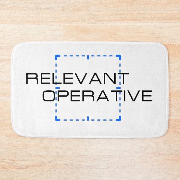 Item preview, Relevant Operative designed and sold by rainilyahead.