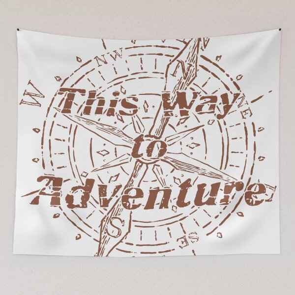 Item preview, Merona Grant, This Way to Adventure! Compass designed and sold by Brina Williamson.