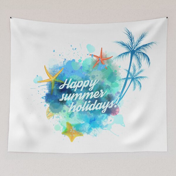 Item preview, happy summer holidays designed and sold by SherriMans.