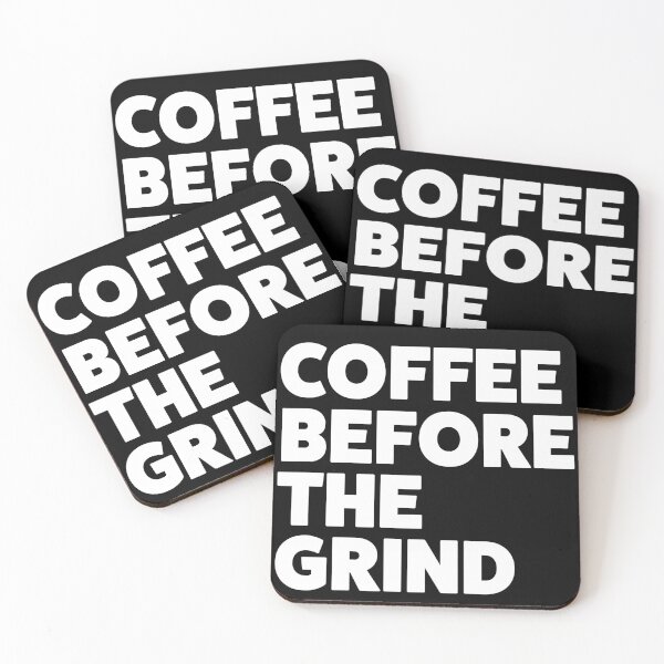 Item preview, Coffee before the Grind designed and sold by Statement-Teez.